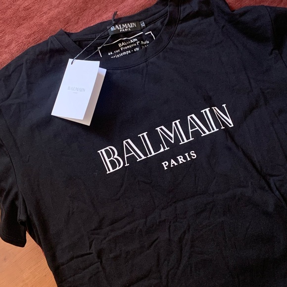 Black balmain tees - Picture 6 of 8